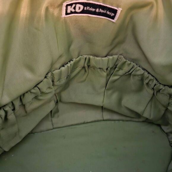 Kalencom KD Kicker&David Design green plastic coated bag. - Picture 10 of 10